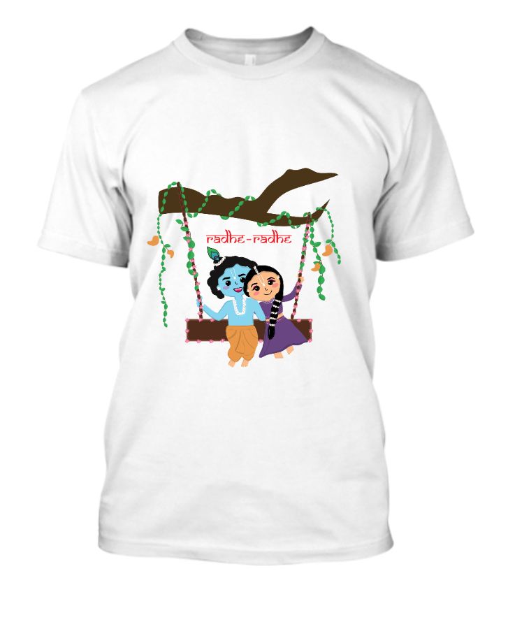 T-Shirt: Radha-Krishna - Front