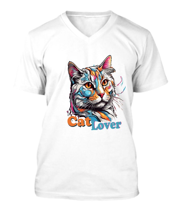 T-Shirts-Cat lover - Front