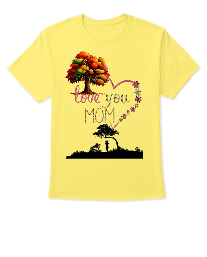 T-shart Love mom - Front
