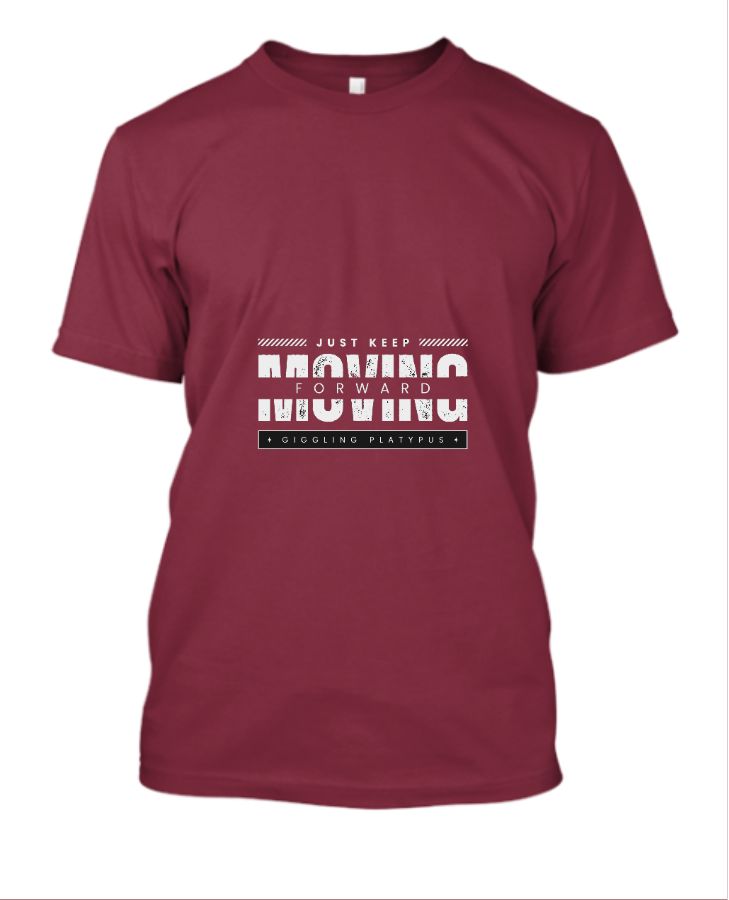 T shirt just keep  - Front