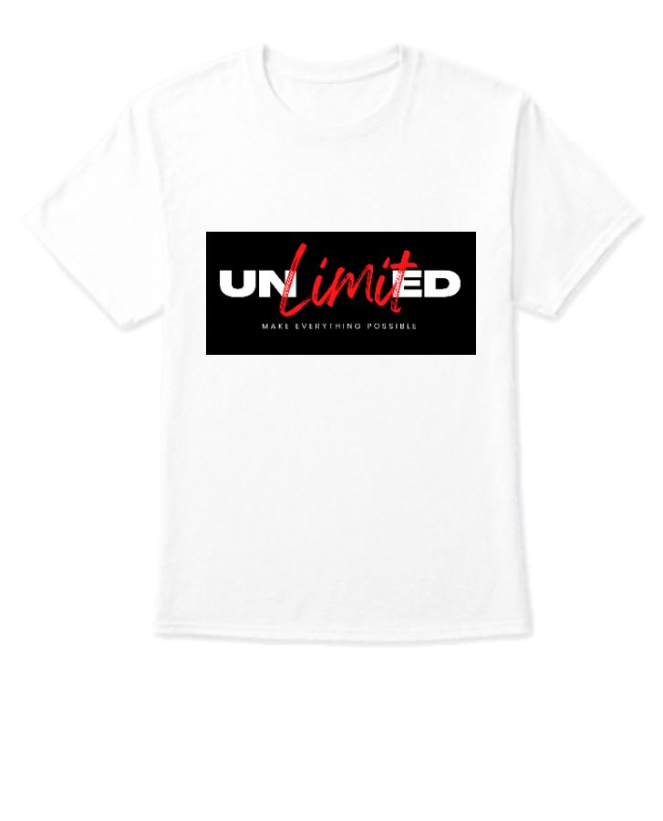 Tshirt unlimited - Front