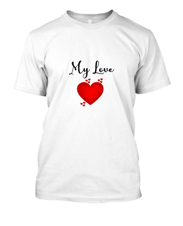 T-shirts for My Love Women 100% cotton t-shirts  - Front