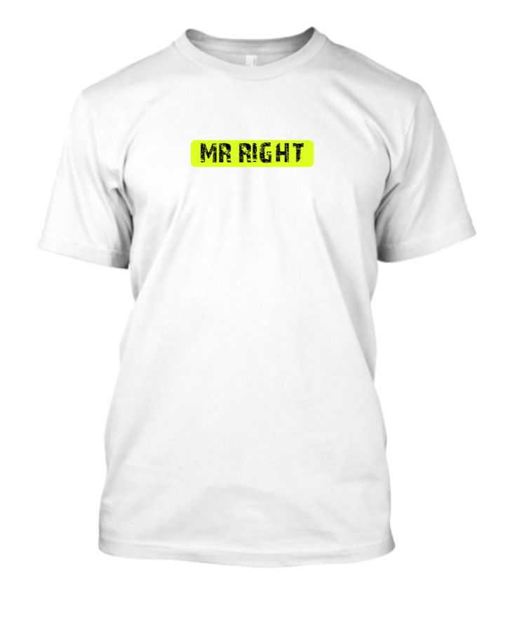 MR RIGHT - Front