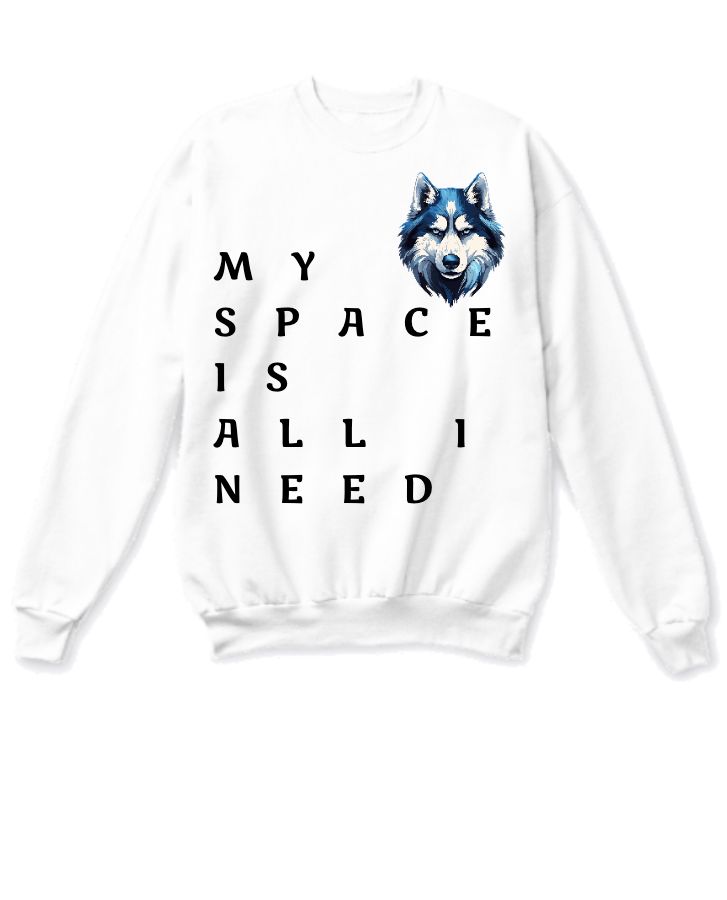 TEXT SWEATSHIRT - Front