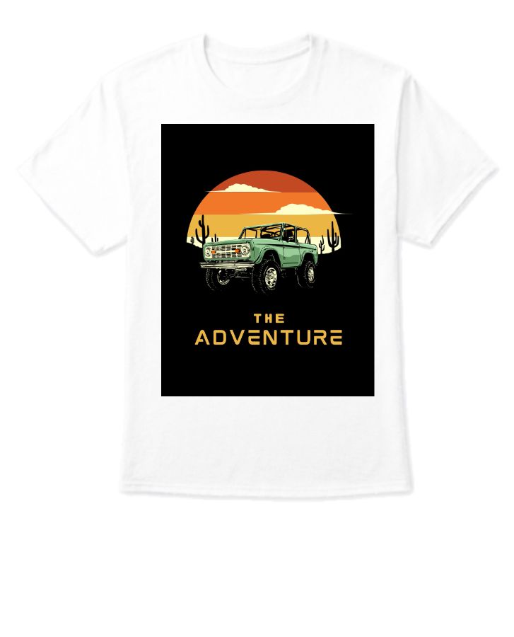 THE ADVENTURE T-SHIRT FOR BOYS AND GIRLS ANY WEAR THIS - Front