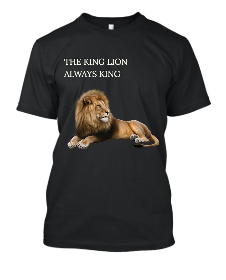 THE-KING-LION-T-SHIRT - Front