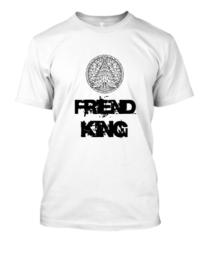 THE PRINT OF  Cotton T-Shirt with Digital Print | Friends T-shirt Round Neck |  - Front
