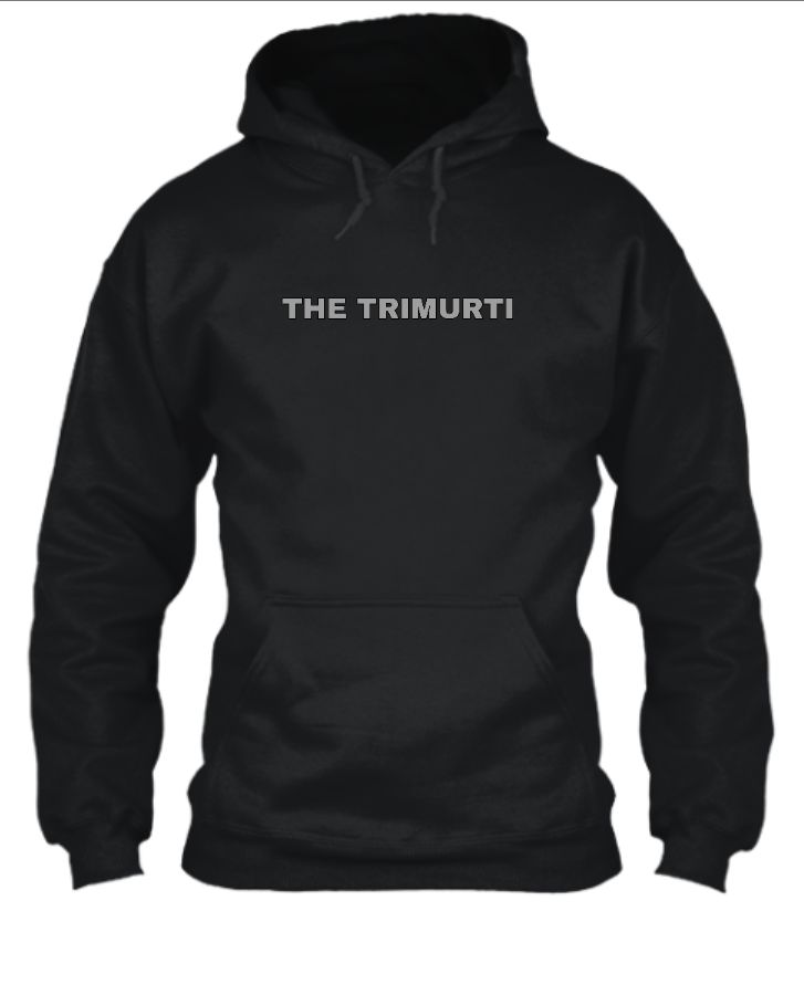 THE TRIDEV printed Hoodie | Anime hoodie | KLKI  - Front