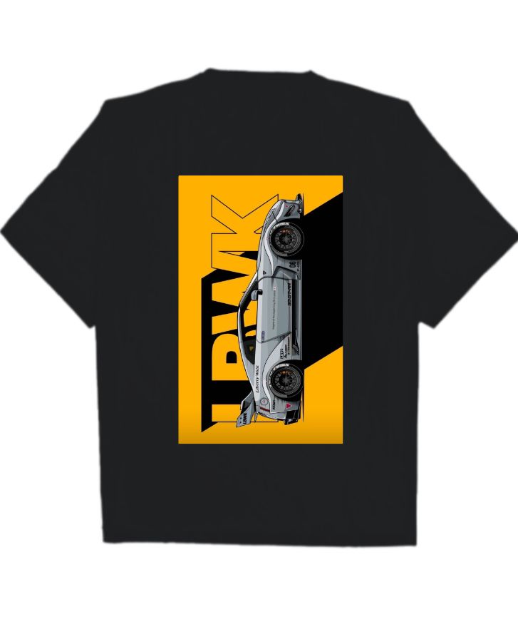TRENDY OVER SIZED T-SHIRTS  - Front
