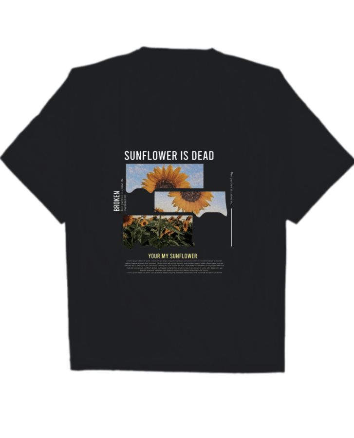 TRENDY OVERSIZED T-SHIRTS FOR MEN  - Front