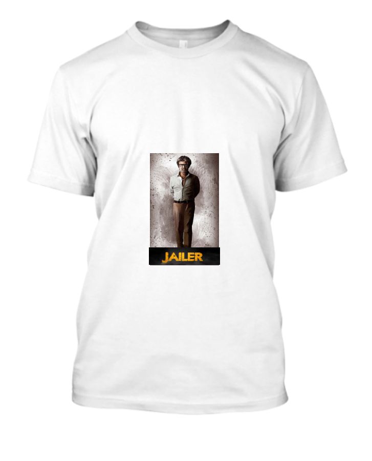 TShirt Jailer Movie Rajini poster - Front