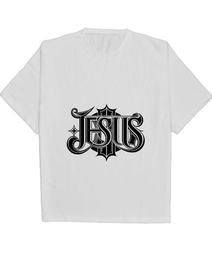 Terry jesus Oversized T shirt - Front