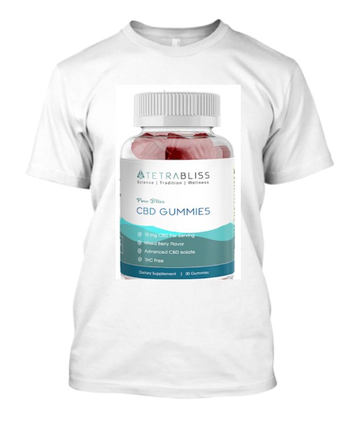 Tetra Bliss CBD Gummies: Simple Stress Relief - Front