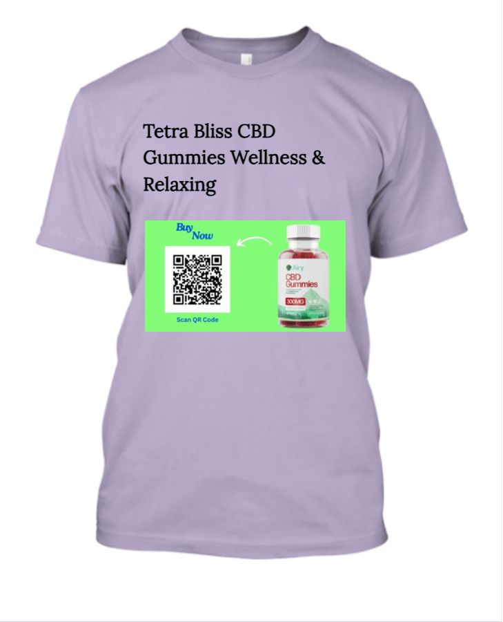 Tetra Bliss CBD Gummies Wellness & Relaxing - Front