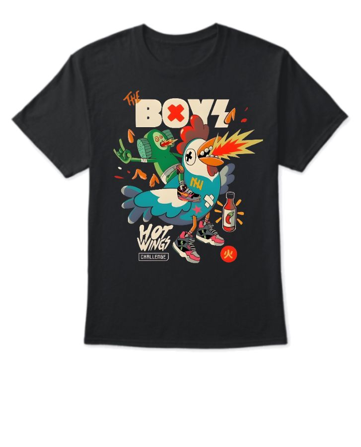 The Boys theme Unisex half sleeve T-shirt  - Front