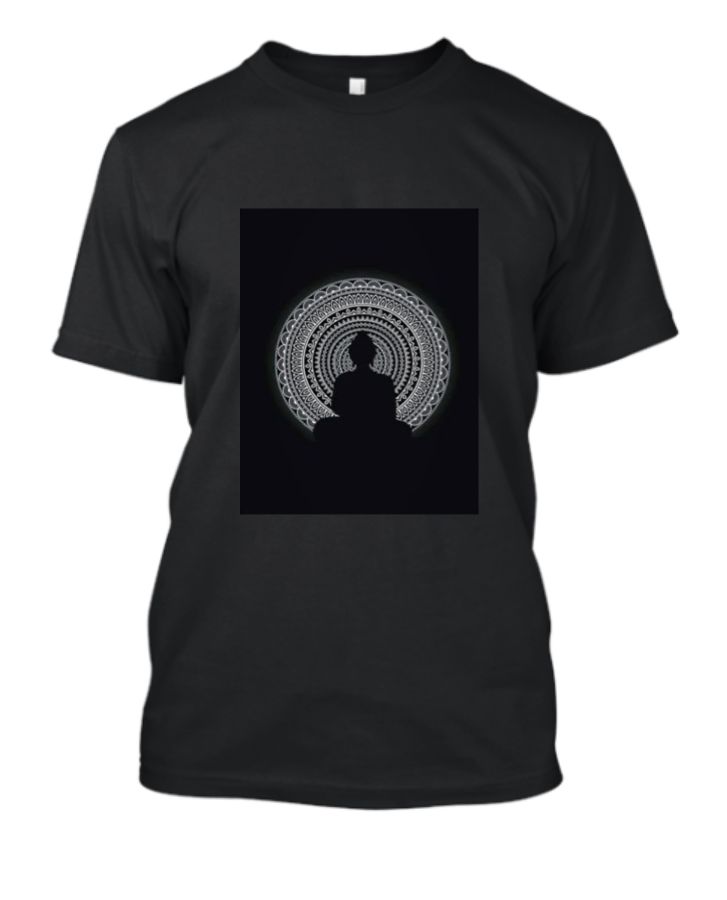 The Buddha T-Shirt , Casual Half T-Shirt - Front