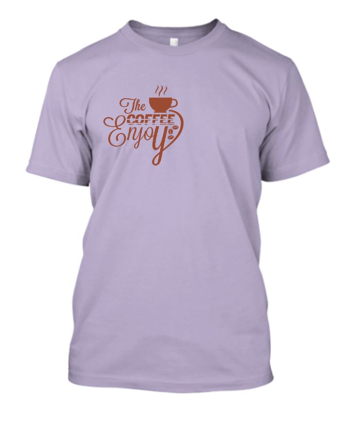 The Coffee Enjoy | Half Steeve T-Shirt - Front
