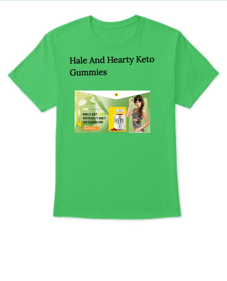 Hale And Hearty Keto Gummies - Front