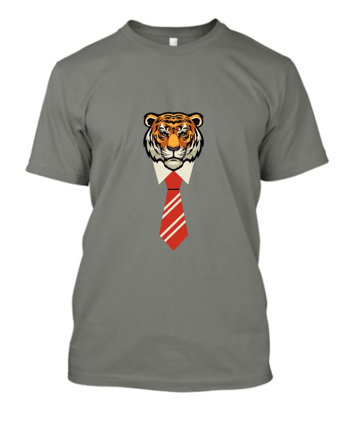 The Lion Tie | Branded T shirt. - Front