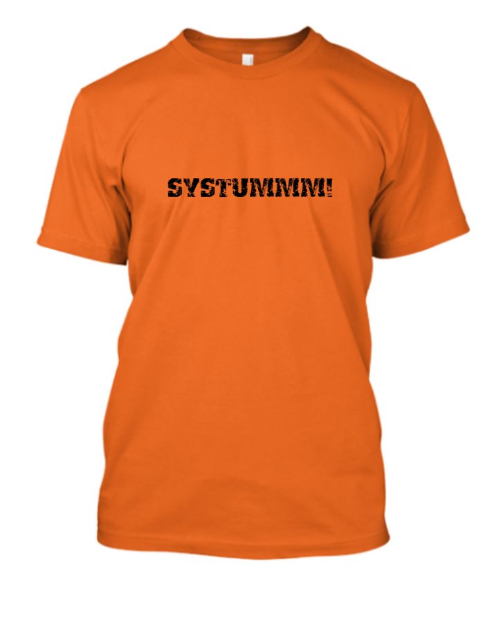 The Systummm Tshirt Lite - Front