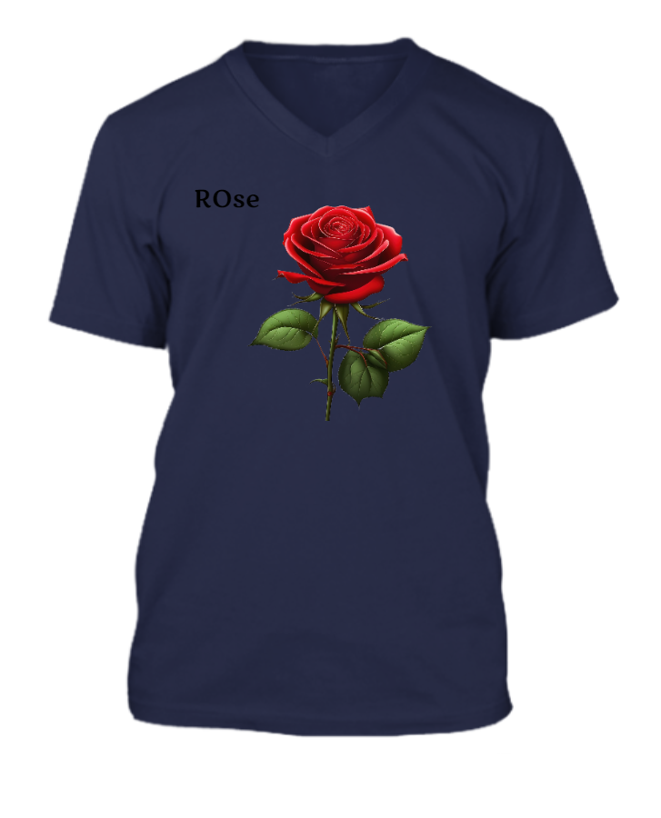 The red rose t-shirt - Front