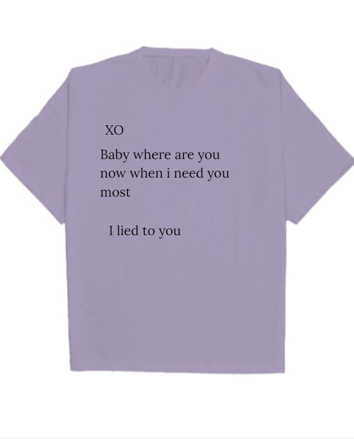The weekend XO oversized T-shirt  - Front