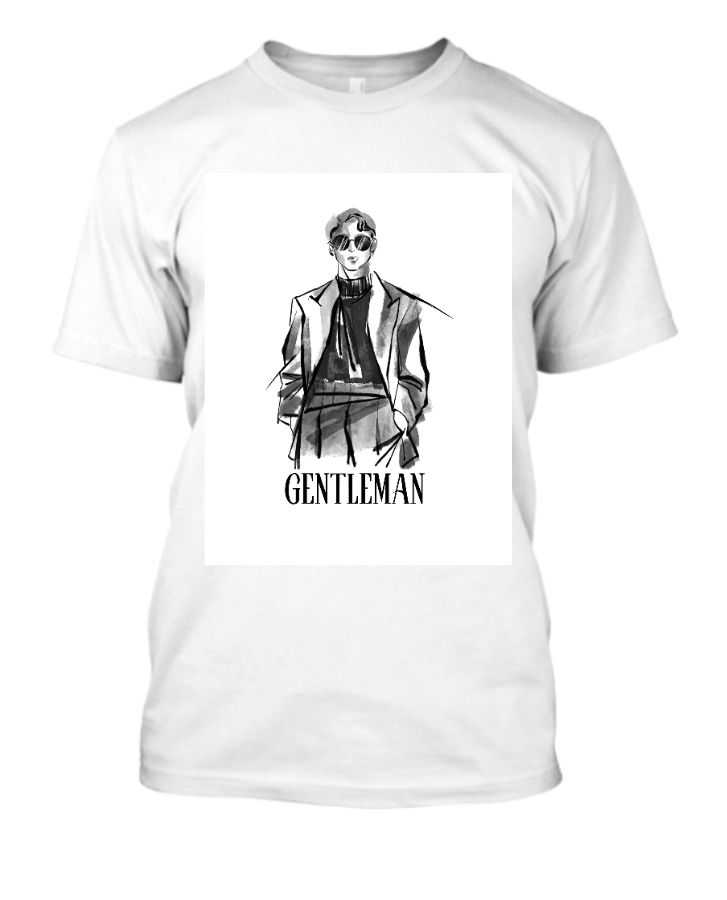 The Gentleman T-Shirts  - Front