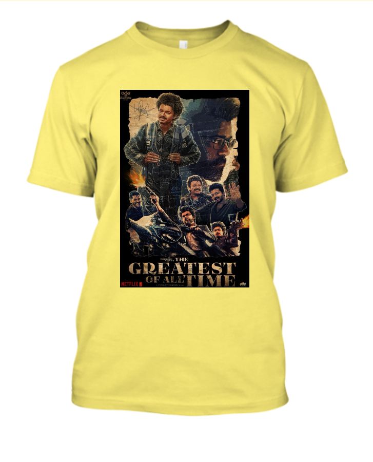 TheGreastestOfAllTime | Half Sleeve t-shirts - Front