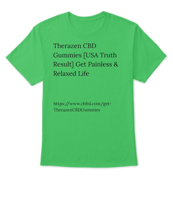 Therazen CBD Gummies [USA Truth Result] Get Painless & Relaxed Life - Front