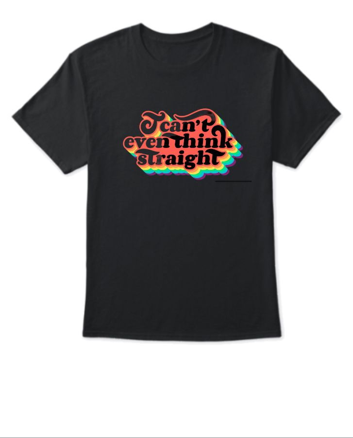 Think straight T-shirt - Front