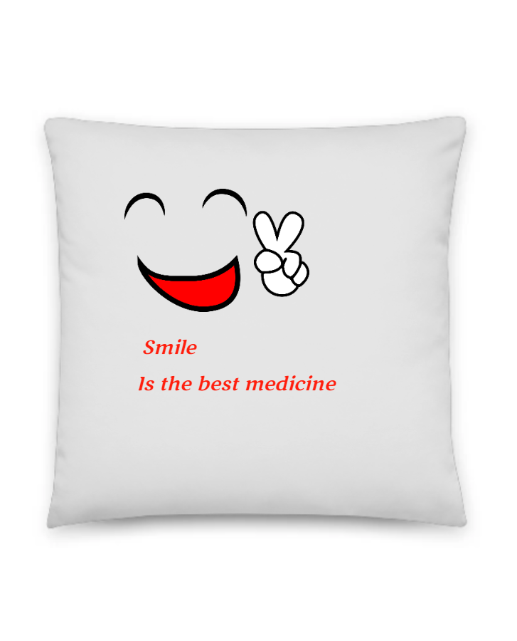 Throw Pillow with motivational quotes - Front