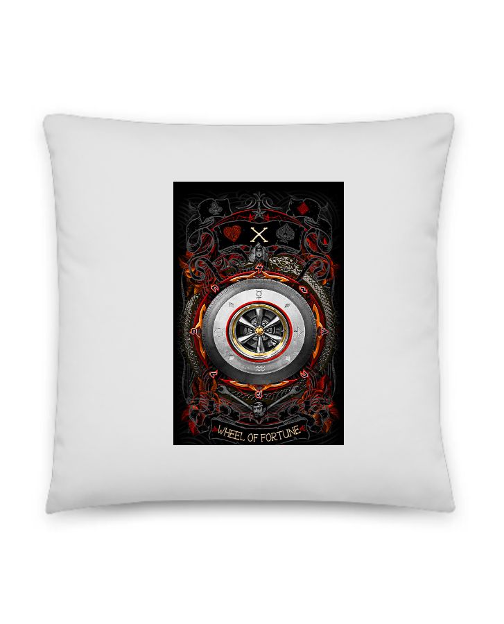 Throw pillow wheel of fortune - Front