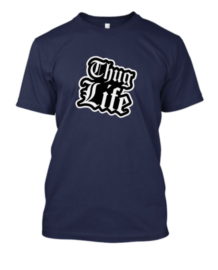 Thug Life Design T-Shirt | Half Sleeve T-Shirt - Front