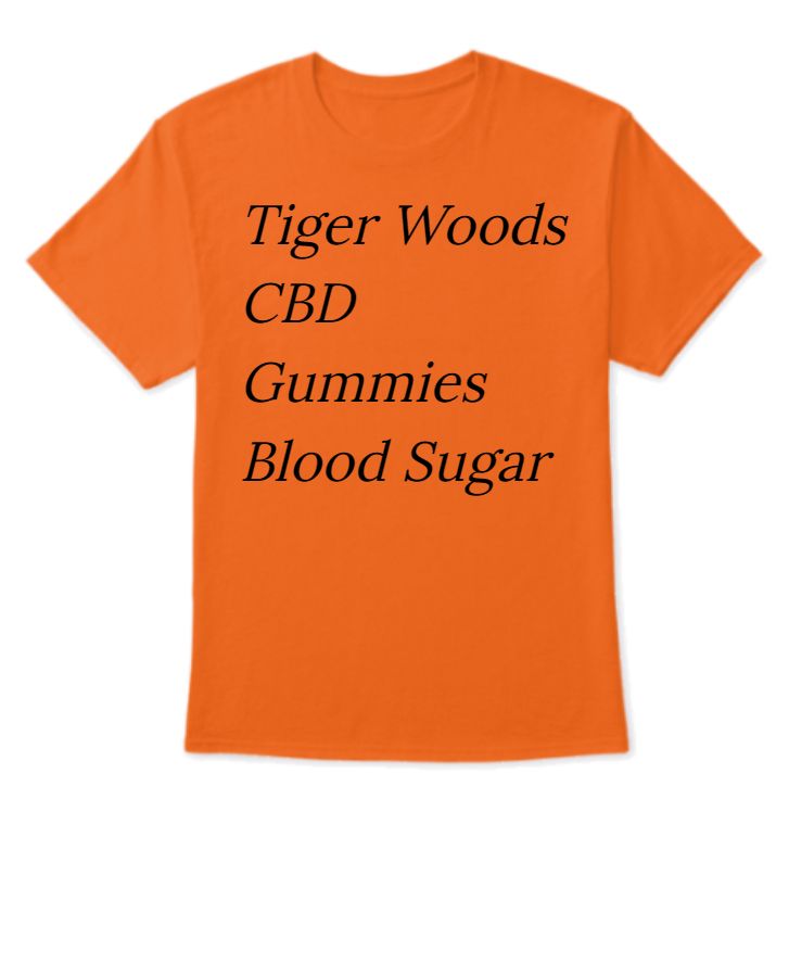 Tiger Woods CBD Gummies Blood Sugar : 100% Works! - Front