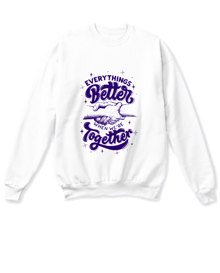 Together Full Sleeve T Shirt - Front