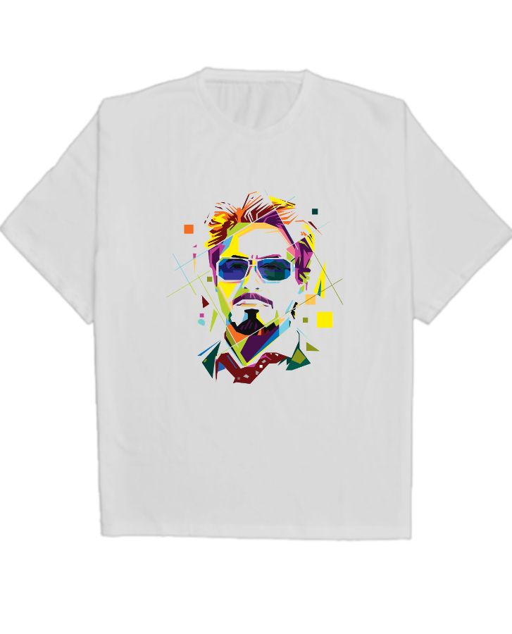 Tony Stark Oversized T-shirt - Front