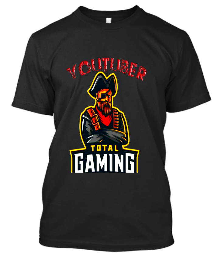 Total gaming YouTuber t-shirt  - Front