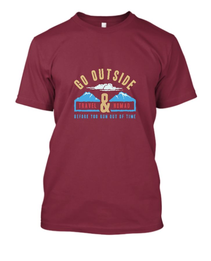 Travel and Nomad T-shirt - Front