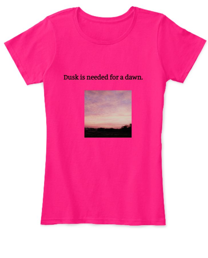 Trendy T Shirt- Dusk  - Front