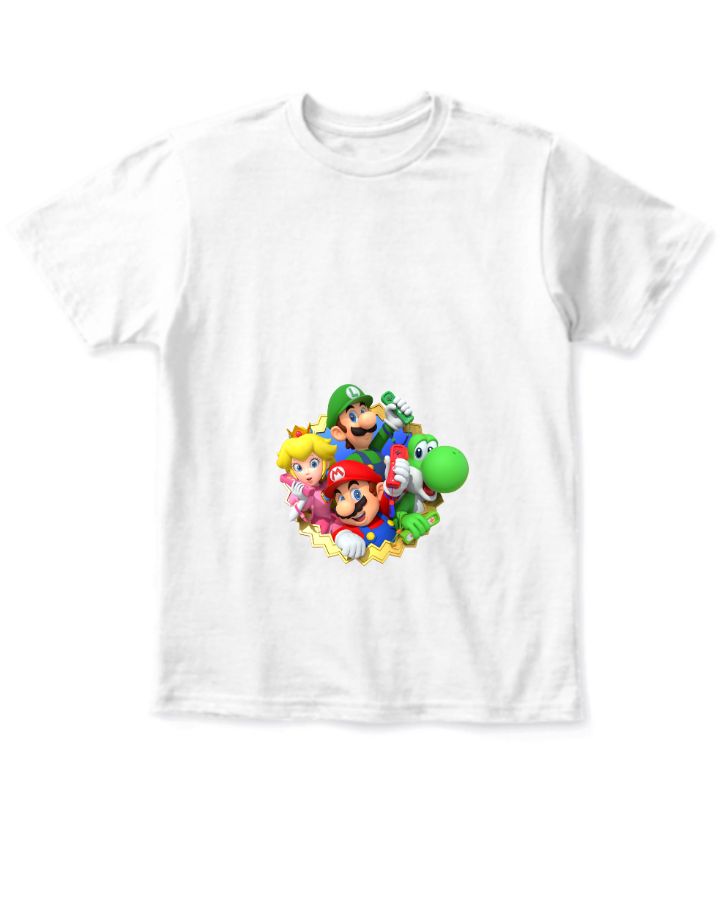 Tshirt Child Mario - Front