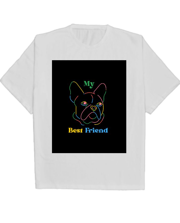 Tshirt for my Bestf - Front