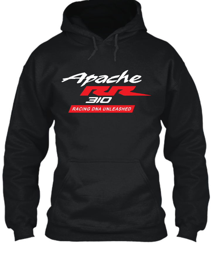 Apache RR 310 | Unisex Biker Hoodie - Front