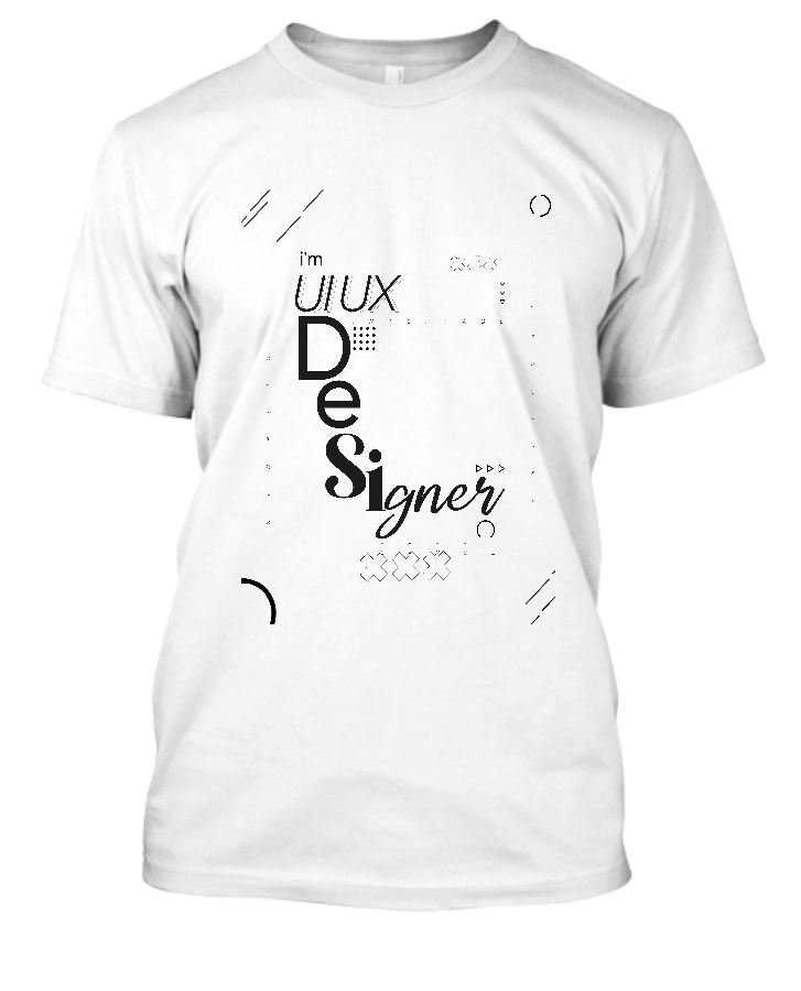 UI UX Designer T-shirt - Front