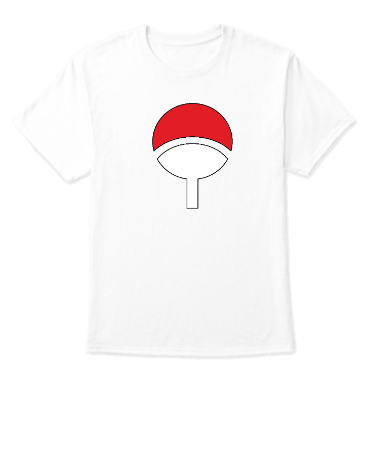 Uchiha Legacy Crest Symbol T-shirt - Front