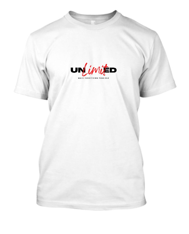 Un Limited men's half sleeve tshirt - Front