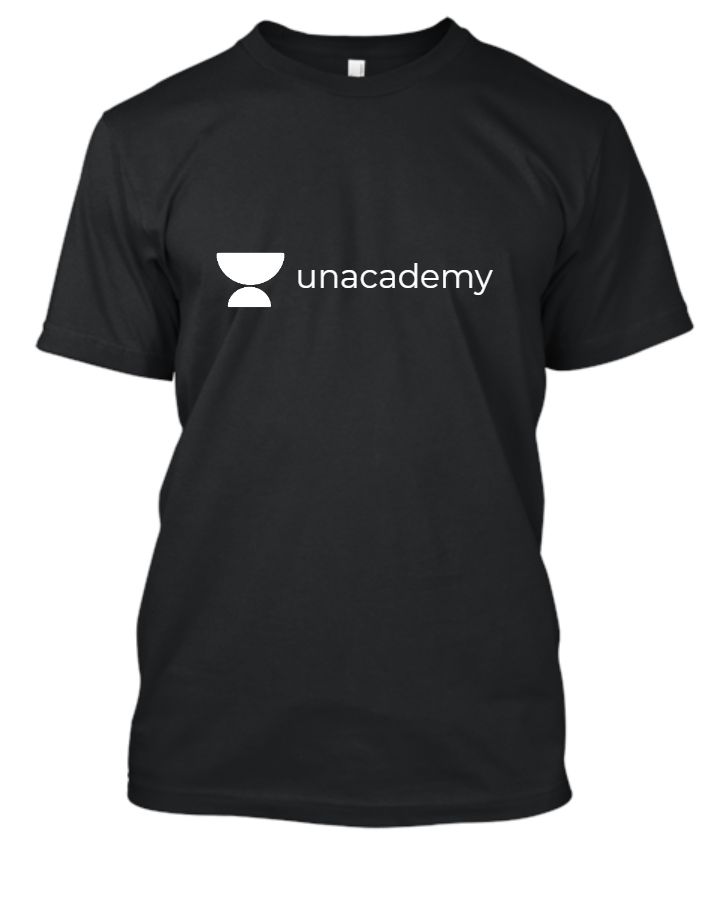 Unacademy Official T-Shirt - Front