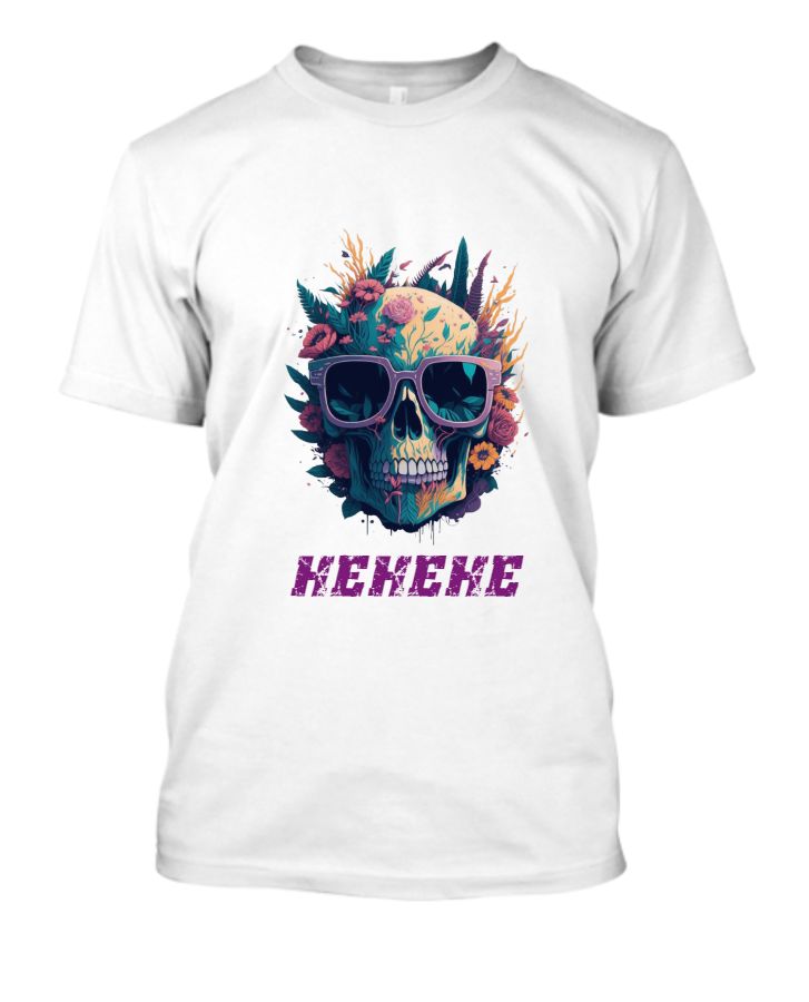  SKELTON | Unique art | t-shirt | lonelywolf |HEHEHE - Front