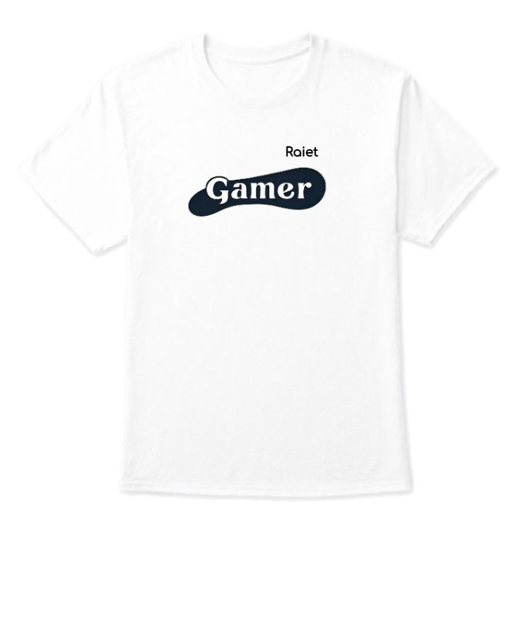 Unisex-Gamer-Printed-T-shirt