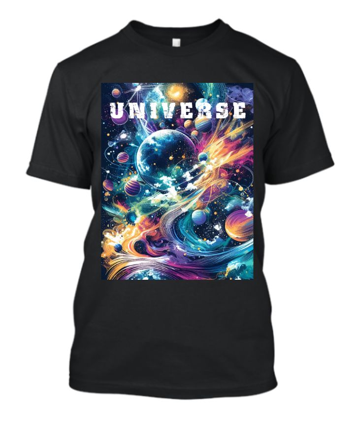 Universe Half Sleeve T-Shirt - Front