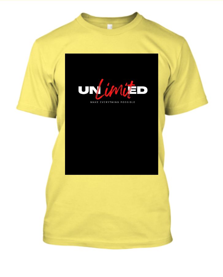 Unlimited Limited T-Shirt Design - Front